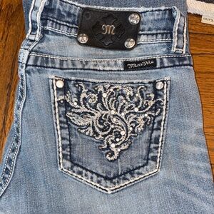 Miss Me Women's Light Blue Boot Cut 30x34
Usual wear, super comfy.